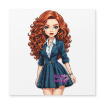 Carte magnétique de petite beauté