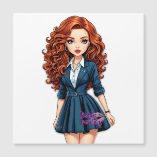 Carte magnétique de petite beauté