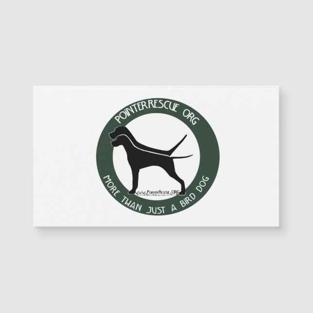 Carte magnétique de PointerRescue Org (Devant)