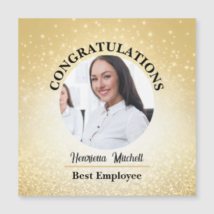 Carte magnétique de reconnaissance de l'employé du