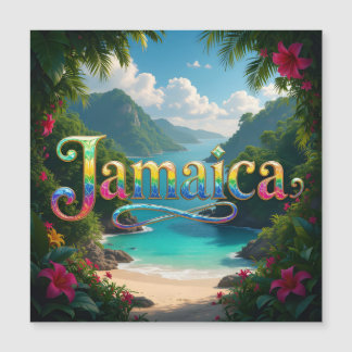 Carte Magnétique Destination Jamaïque