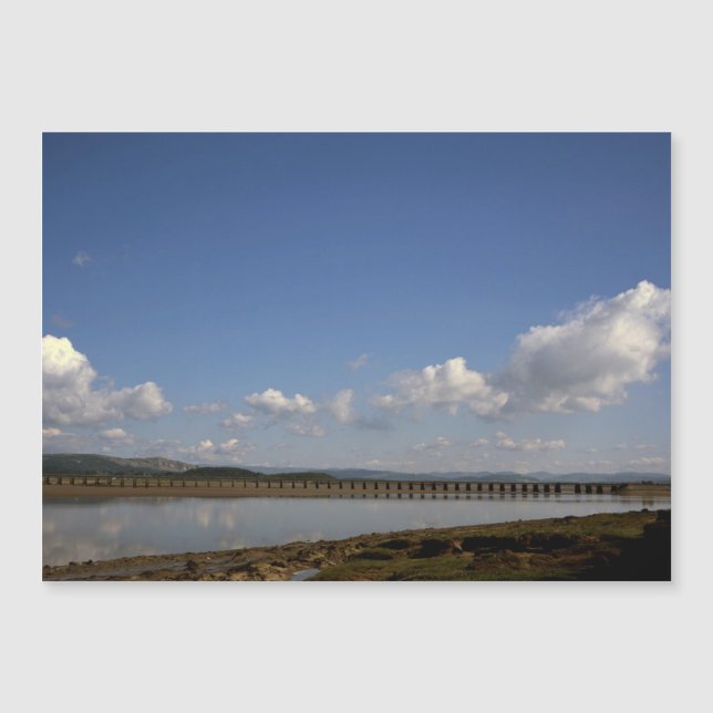 Carte Magnétique District de River Kent Lake Cumbria Angleterre (Devant)