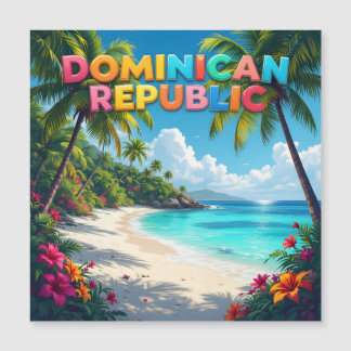 Carte Magnétique Dominican republic memory