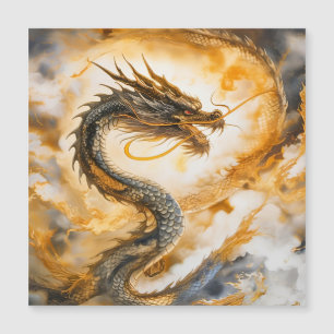 Carte Magnétique Dragon chinois