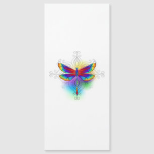 Carte Magnétique Dragonfly en arc-en-ciel