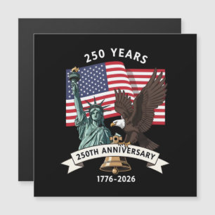 Carte Magnétique Drapeau de l'aigle de la statue de la liberté pour