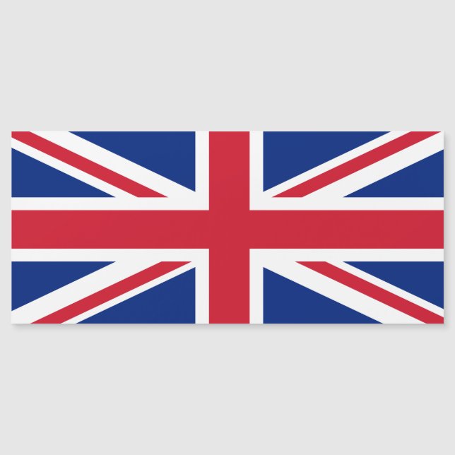 Carte Magnétique Drapeau du Royaume-Uni (Devant)