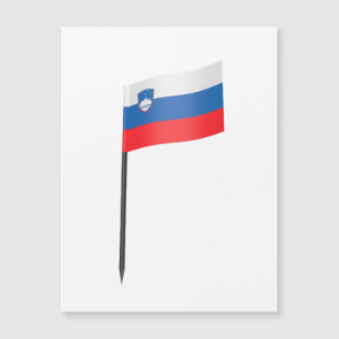 Carte Magnétique Drapeau Slovénie