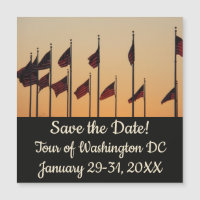 Drapeaux au coucher du soleil American Patriotic U