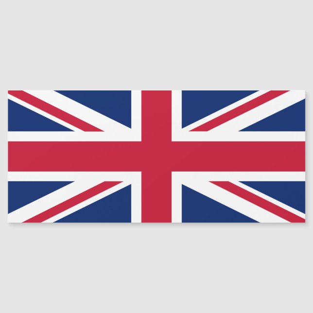 Carte magnétique du drapeau britannique (Devant)