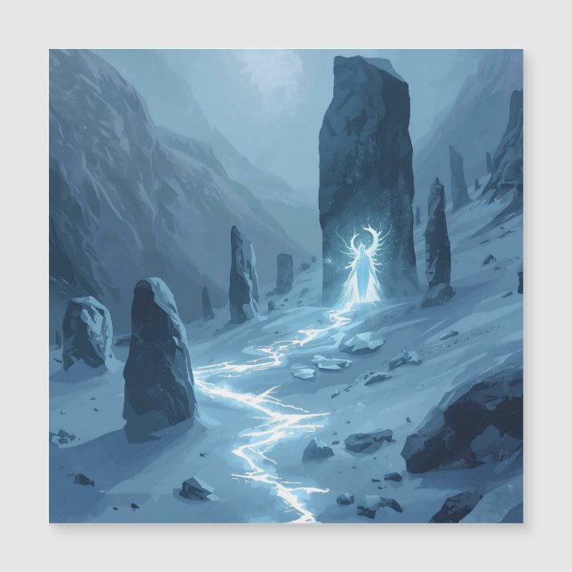 Carte Magnétique Echoes of the Winter Watcher (Devant)