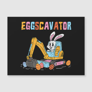 Carte Magnétique Eggscavator Chasse aux Oeufs de Pâques Camions de