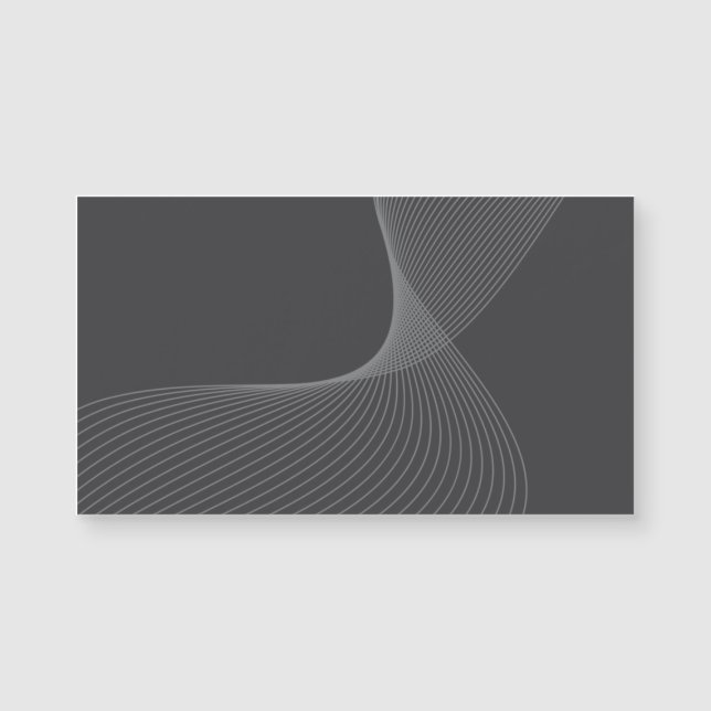 Carte Magnétique Elegant, chic, simple, modern graphic pattern art (Devant)
