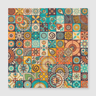 Carte Magnétique Éléments décoratifs : Motif Vintage à main