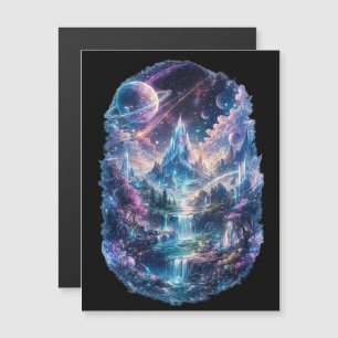 Carte Magnétique Epic Cosmic Fantasy World Art