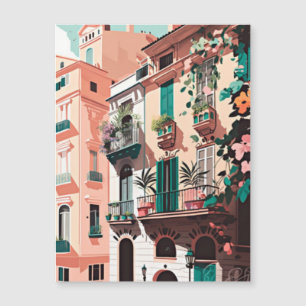 Carte Magnétique Espagne Barcelone