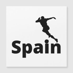 Carte Magnétique Espagne Football