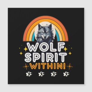 Carte Magnétique Esprit Wolf à l'intérieur