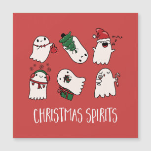 Carte Magnétique Esprits de Noël
