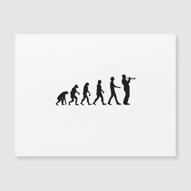 Carte Magnétique Évolution de la trompette (Devant)