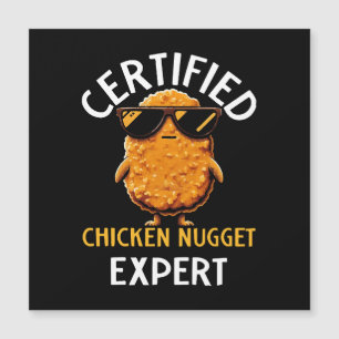 Carte Magnétique Expert certifié en nuggets de poulet