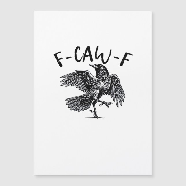 Carte Magnétique F-Caw-F Essential Classic Style (Devant)