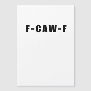 Carte Magnétique F-Caw-F Essential Simple Clean