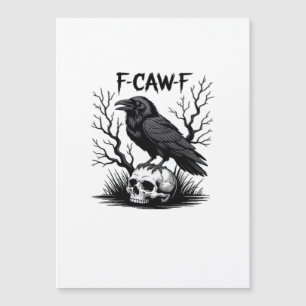 Carte Magnétique F-Caw-F Essentiel Vintage Cool
