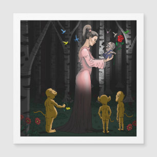 Carte Magnétique fantastique romance de la Saint-Valentin