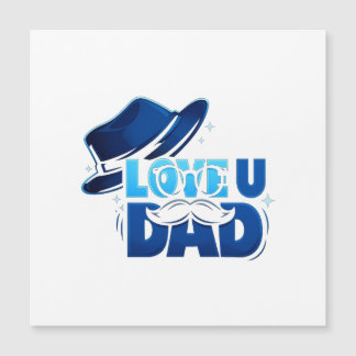 Carte Magnétique father's day