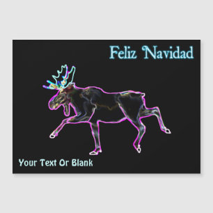 Carte Magnétique Feliz Navidad - Oie électrique
