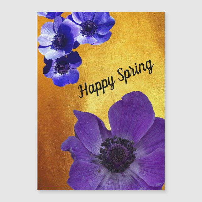 Carte Magnétique Feliz Primavera (Devant)