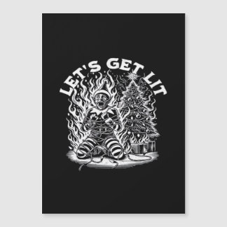 Carte Magnétique Fête de Noël de Noël