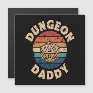 Carte Magnétique Fête des pères Dungeon Daddy