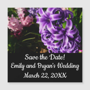 Carte Magnétique Flore de printemps Blue Hyacinth II