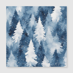Carte Magnétique Forêt hivernale de Silent Pines