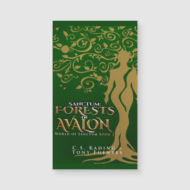 Carte Magnétique Forêts de l'aimant Avalon (Devant)