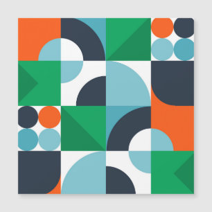 Carte Magnétique Formes et formes simples Abstraites