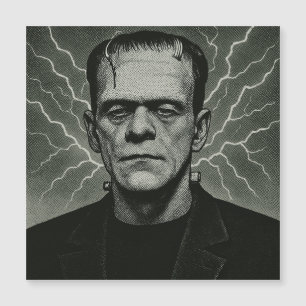 Carte Magnétique Frankenstein Electricity Art
