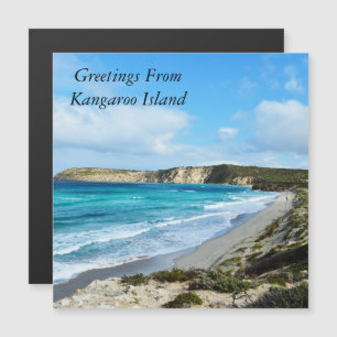 Carte Magnétique Fresque Ocean Breezes, Kangaroo Island, Australie,