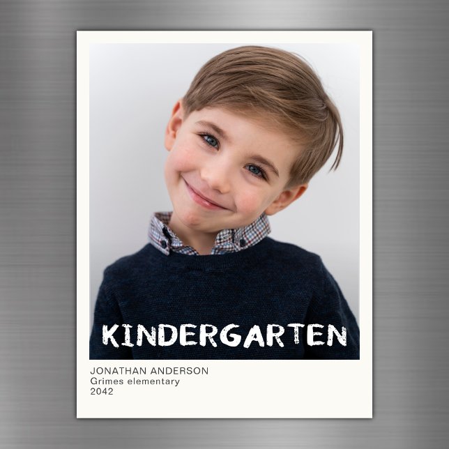 Carte Magnétique Garder l'année scolaire Garder l'amour Photo Magne (Créateur téléchargé)