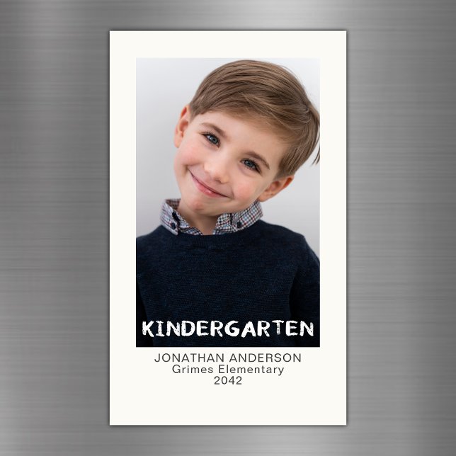 Carte Magnétique Garder l'année scolaire Garder l'amour Photo Magne (Créateur téléchargé)