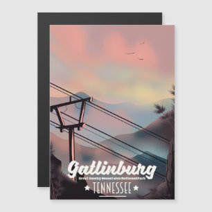 Carte Magnétique Gatlinburg Great Smoky Mountains Tennessee