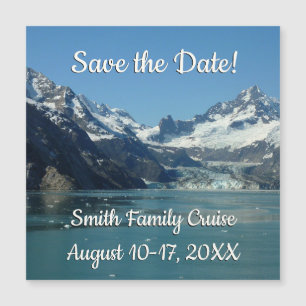 Carte Magnétique Glacier-Fed Waters of Alaska Enregistrer la date