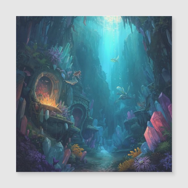 Carte Magnétique Glow of the Forgotten Depths (Devant)