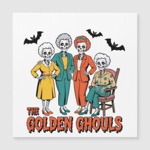 Carte Magnétique Golden Ghouls Girls' Halloween