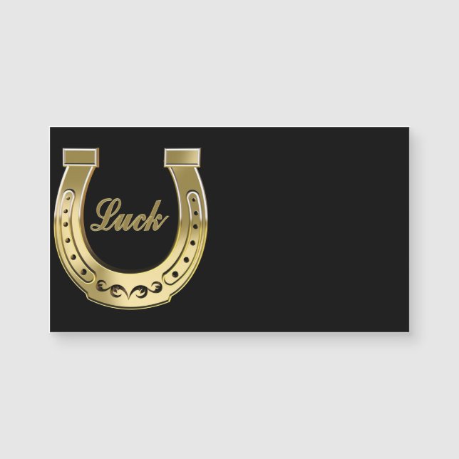 Carte Magnétique Golden horseshoe (Devant)