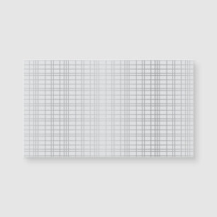 Carte Magnétique Gris, moderne, simple, cool, lignes de grille tend