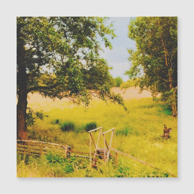 Carte Magnétique Gysinge Summer Field  (Devant)