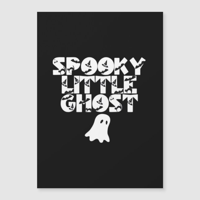 Carte Magnétique Halloween (Devant)